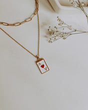 Load image into Gallery viewer, Ace of Hearts Necklace

