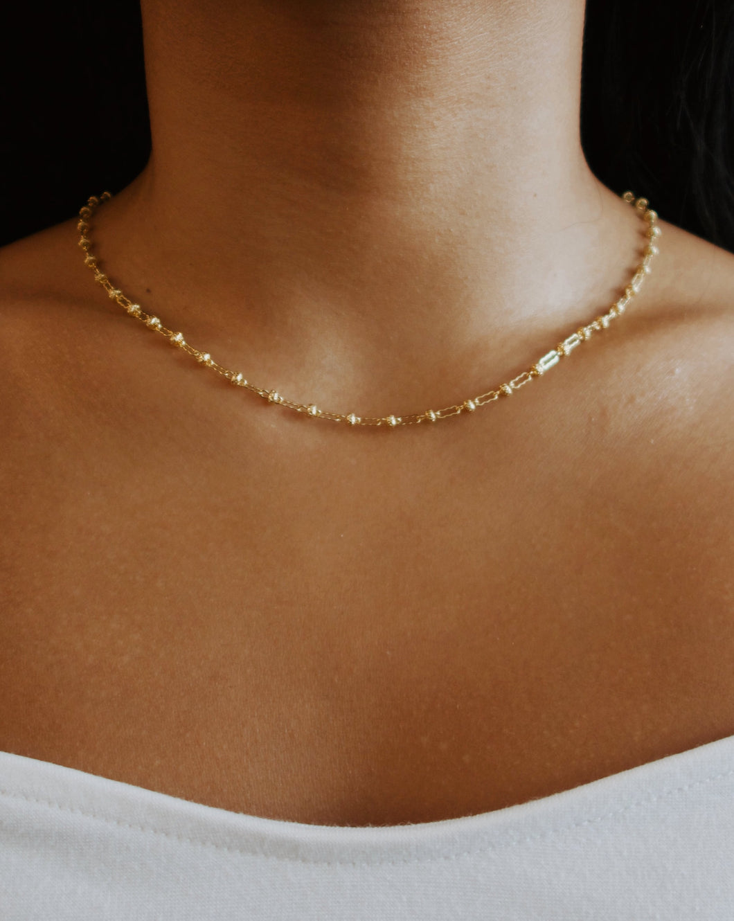 Emery Satellite Chain Necklace