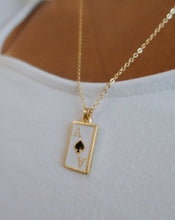 Load image into Gallery viewer, Ace of Spades Necklace
