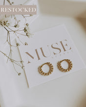 Load image into Gallery viewer, Ophelia Hoops // Gold Filled

